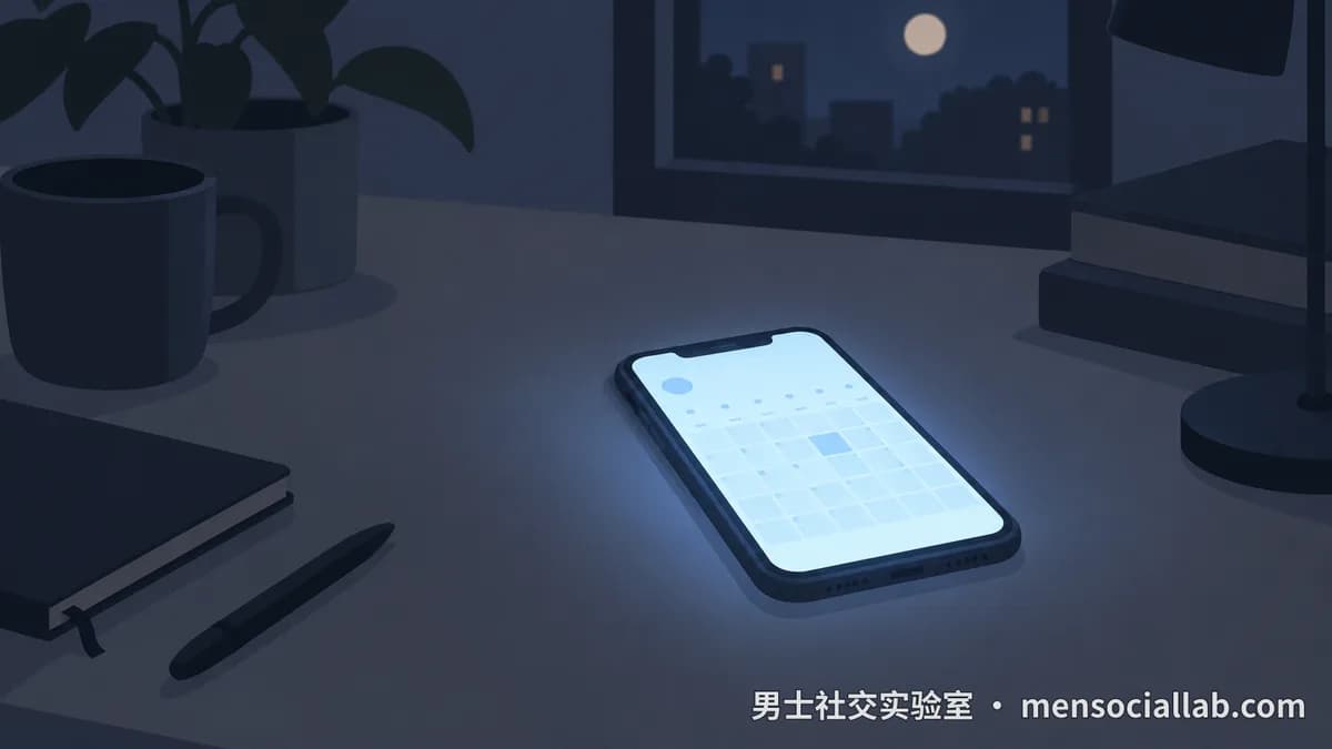 约好见面后到见面前聊什么:3 天等待期的话题、确认时间与被放鸽子的回应