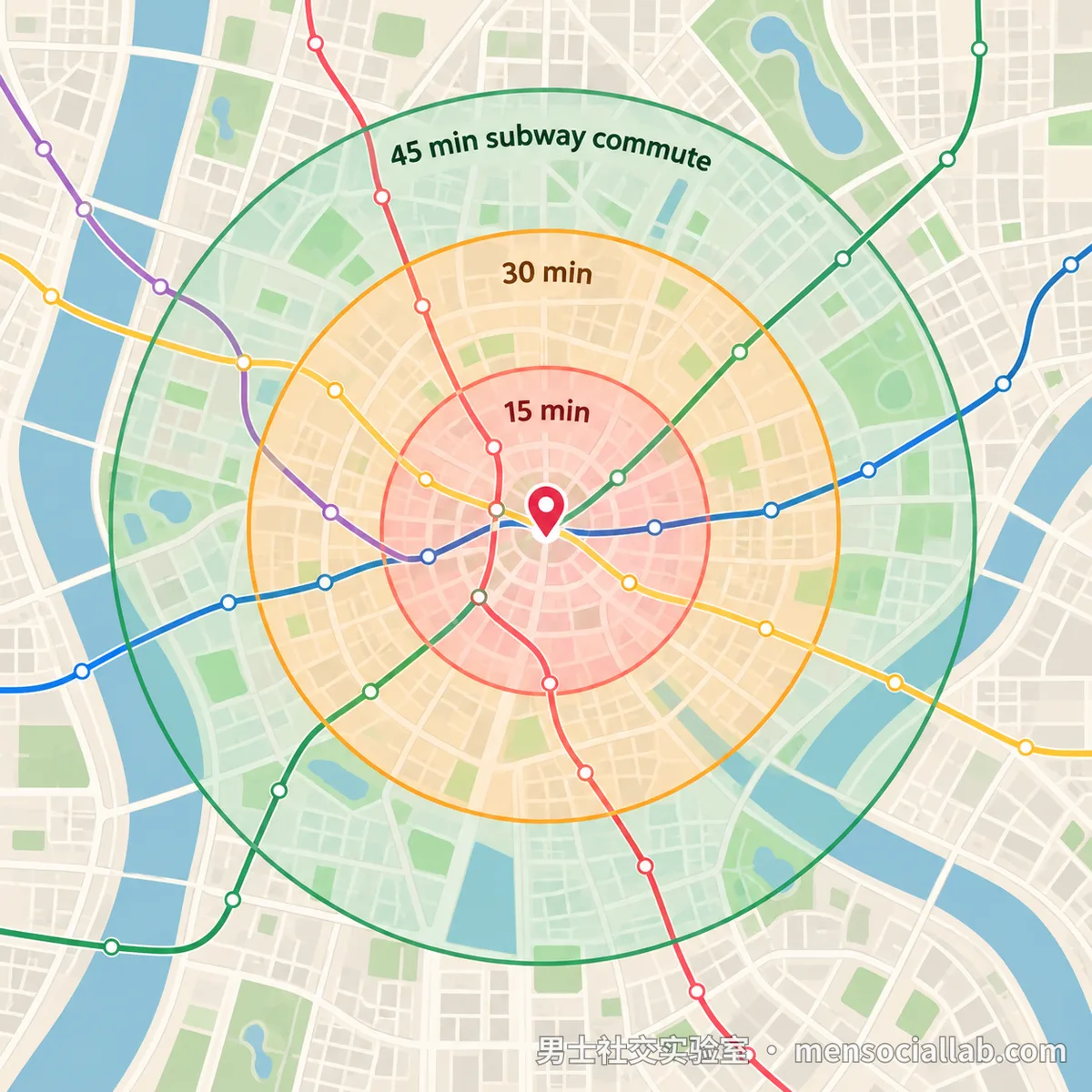 距离设多少才不吃亏?一线城市和小城市怎么不一样?